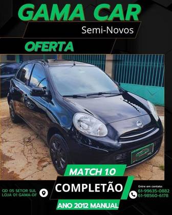 NISSAN MARCH 1.0 16V FLEX 4P MANUAL